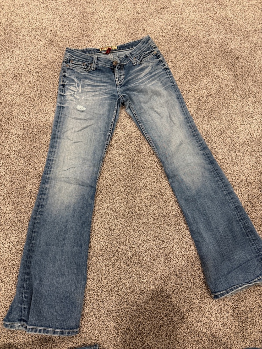 Classic Women's Blue Bootcut Jeans